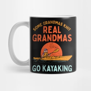 Real Grandmas Go Kayaking Mug